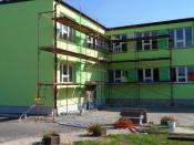 Termomodernizacja i instalacje OZE w budynku Szkoły Podstawowej w Pokrzywnicy (obecnie budynek Samorządowego Przedszkola)